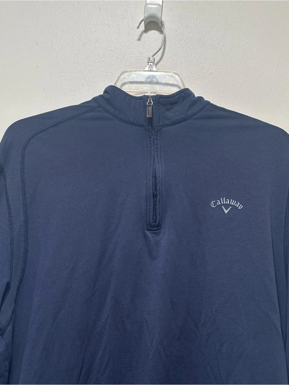 Callaway Men's Navy Half-Zip Performance Pullover Sz xxl gold outdoor